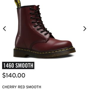 Dr. Martens 1460 8 Eyes Cheery Red